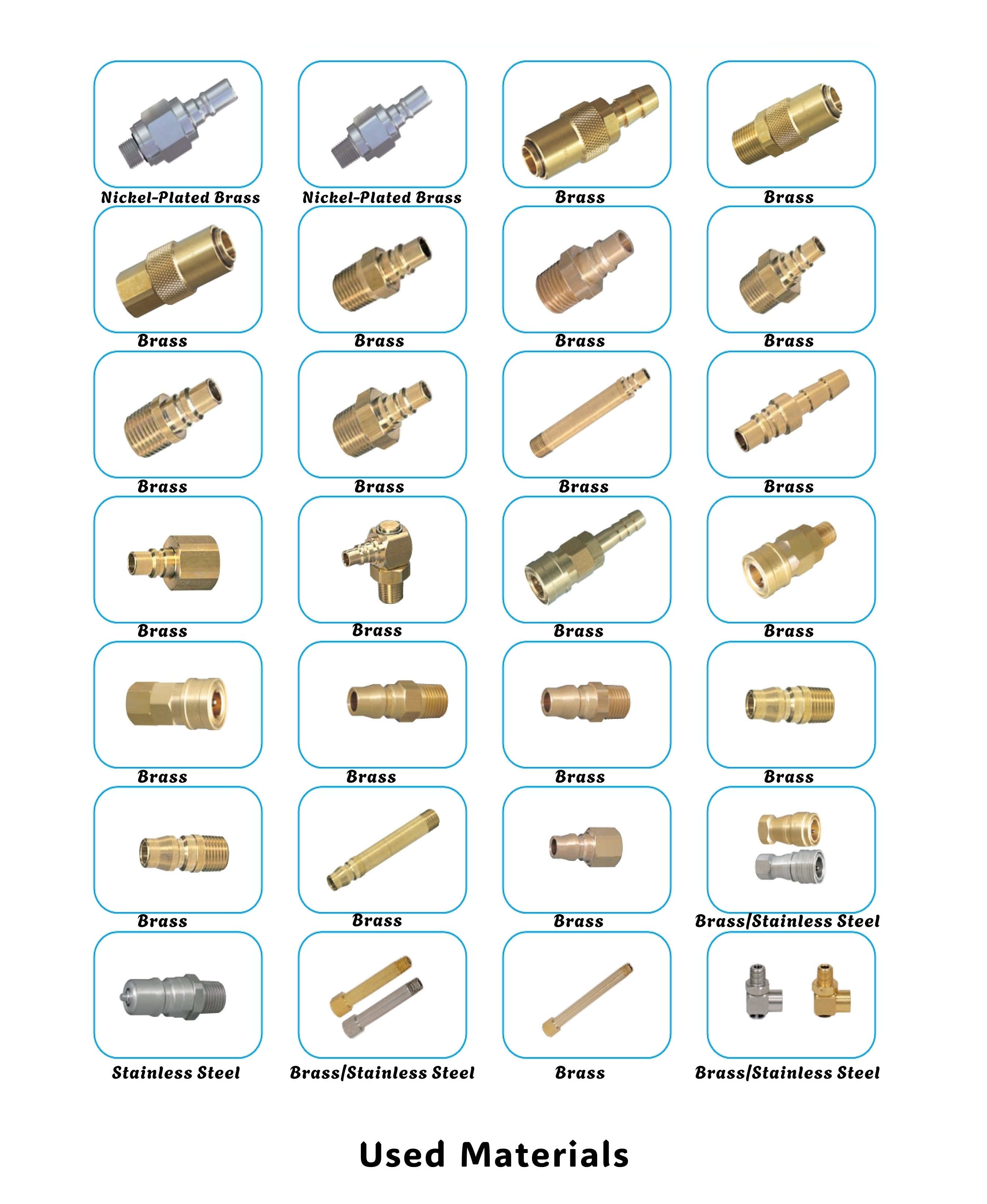 6 Used Materials